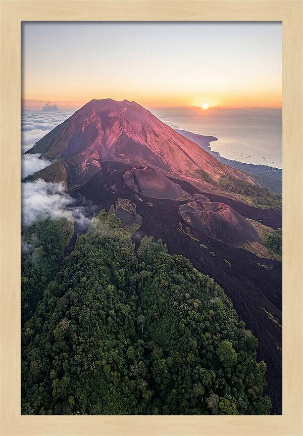 Mount Cameroon At Sunrise