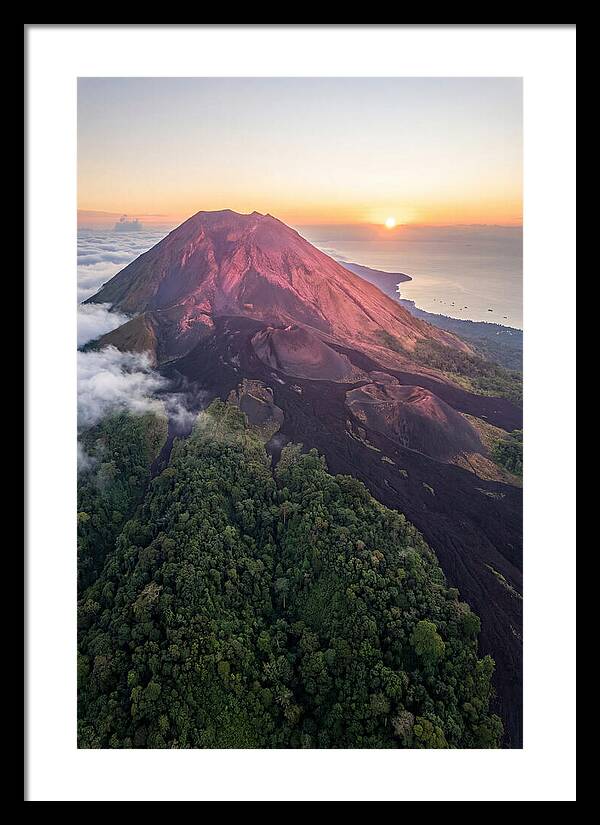 Mount Cameroon At Sunrise
