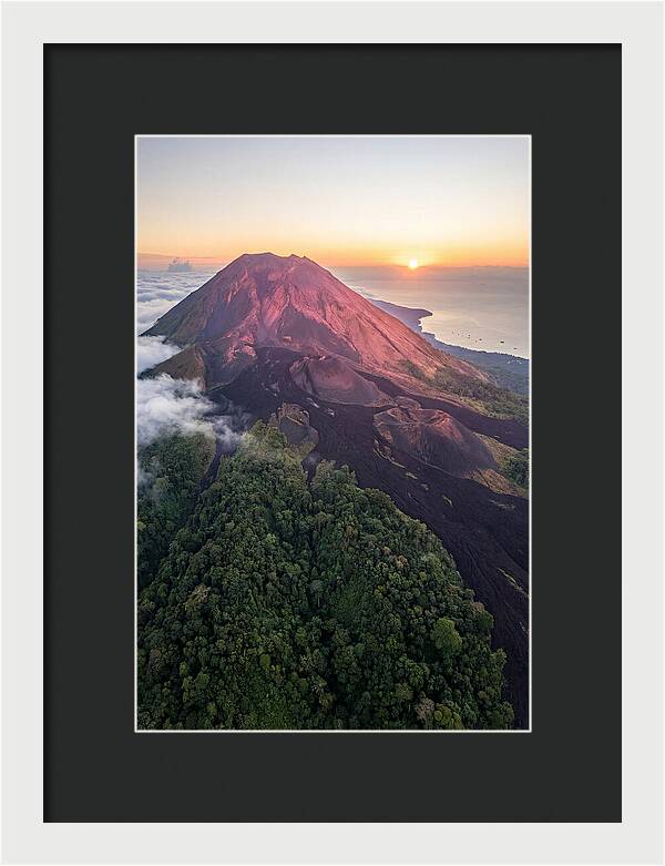 Mount Cameroon At Sunrise