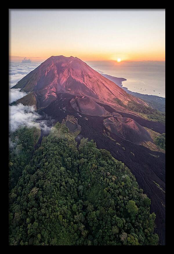 Mount Cameroon At Sunrise