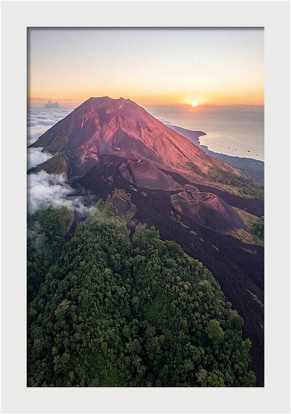 Mount Cameroon At Sunrise