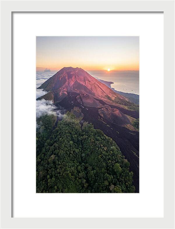 Mount Cameroon At Sunrise