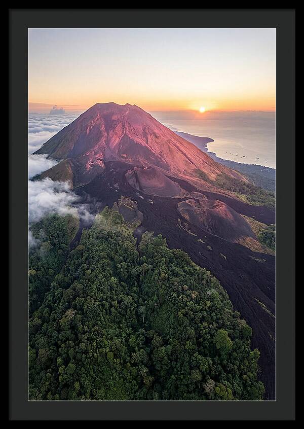 Mount Cameroon At Sunrise