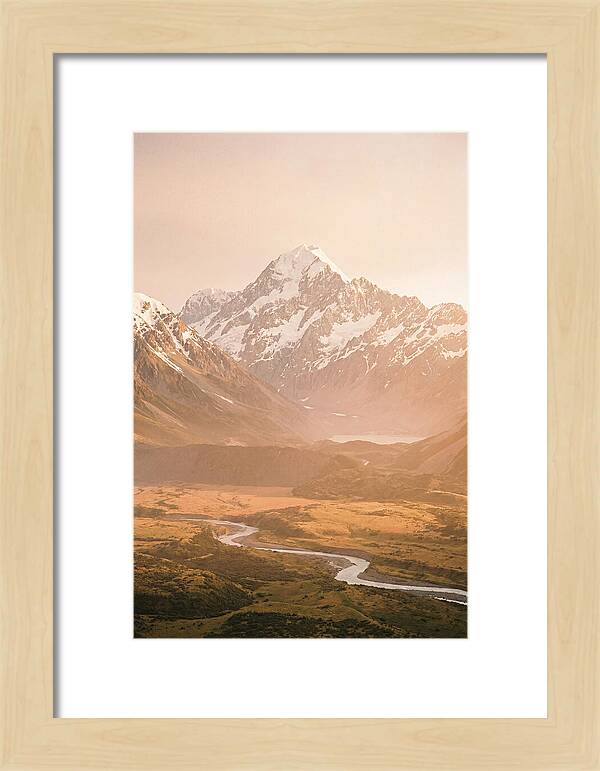 Mount Cook Reflection Warmth