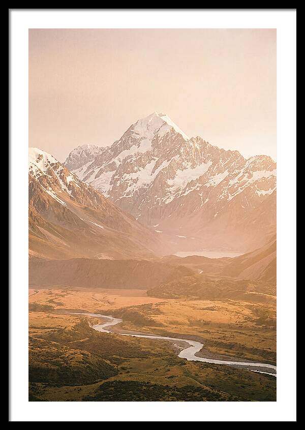 Mount Cook Reflection Warmth