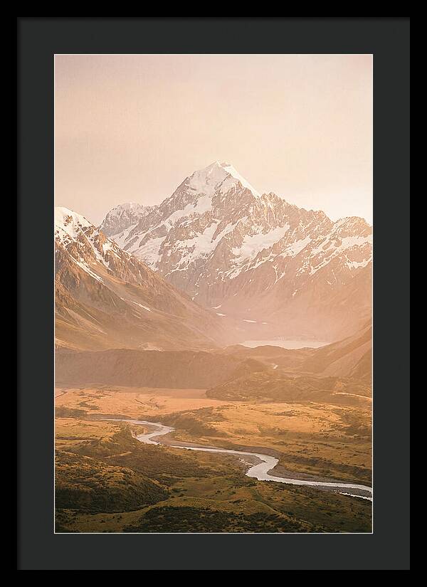 Mount Cook Reflection Warmth