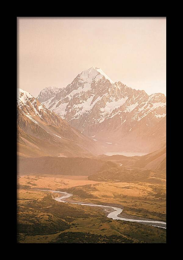 Mount Cook Reflection Warmth