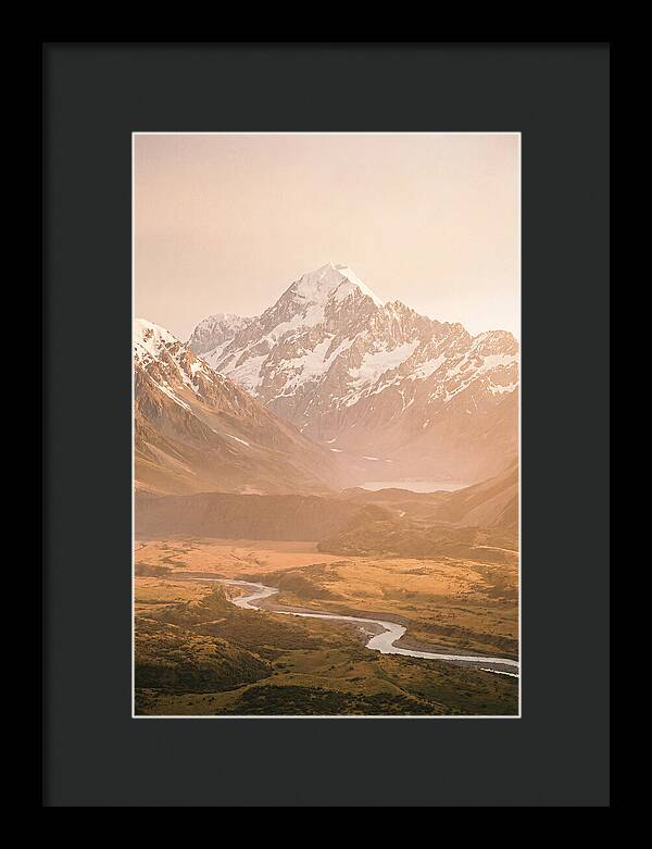 Mount Cook Reflection Warmth
