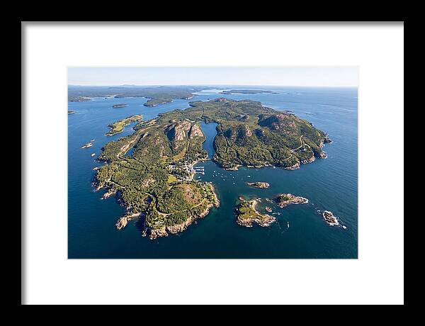 Mount Desert Island Aerial View