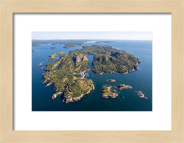 Mount Desert Island Aerial View