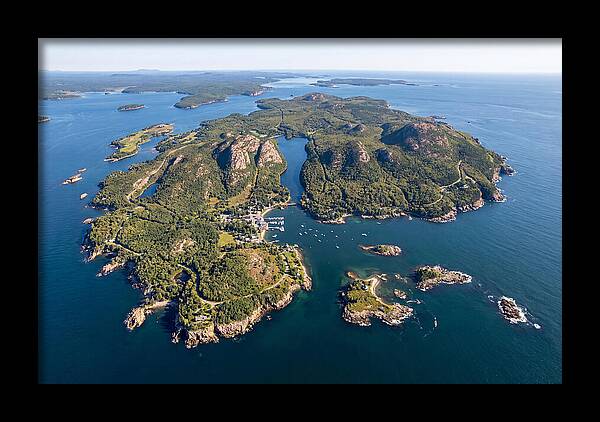 Mount Desert Island Aerial View