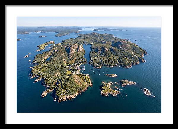 Mount Desert Island Aerial View