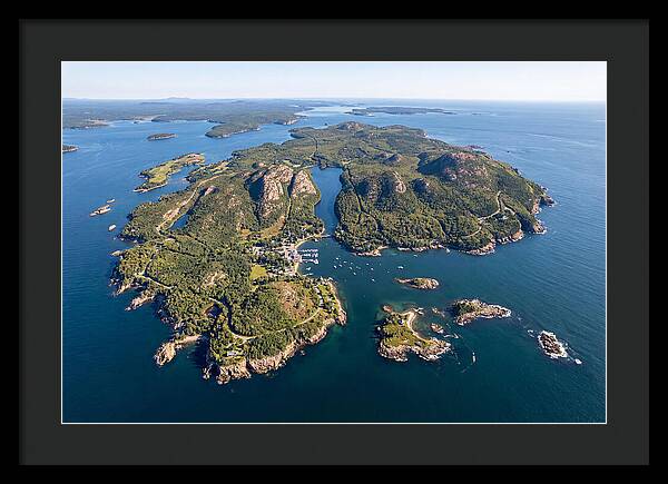 Mount Desert Island Aerial View