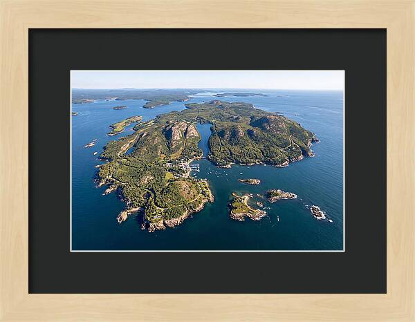 Mount Desert Island Aerial View