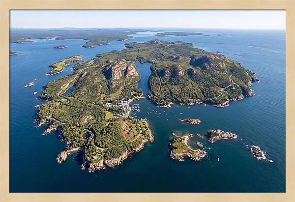 Mount Desert Island Aerial View