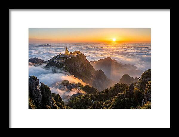 Mount Emei Above The Clouds