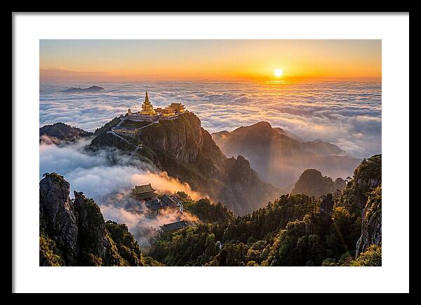 Mount Emei Above The Clouds