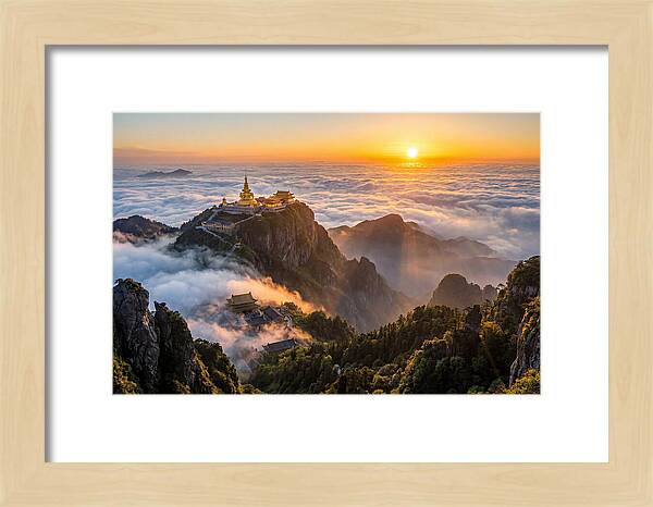 Mount Emei Above The Clouds