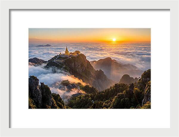 Mount Emei Above The Clouds