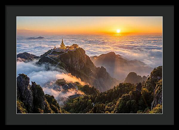 Mount Emei Above The Clouds