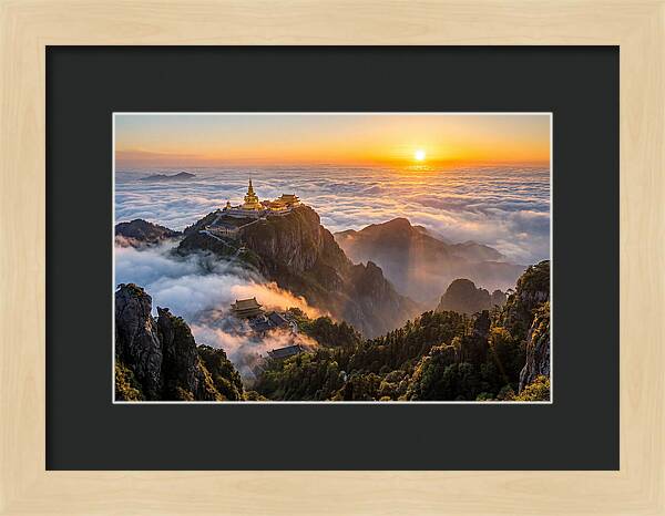 Mount Emei Above The Clouds