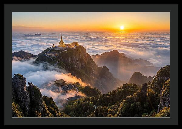 Mount Emei Above The Clouds