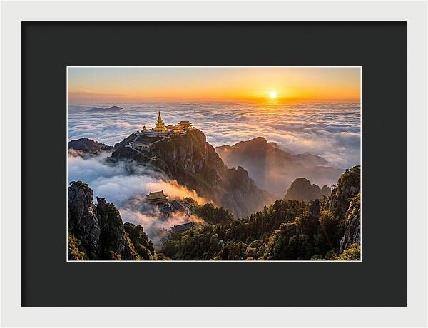 Mount Emei Above The Clouds