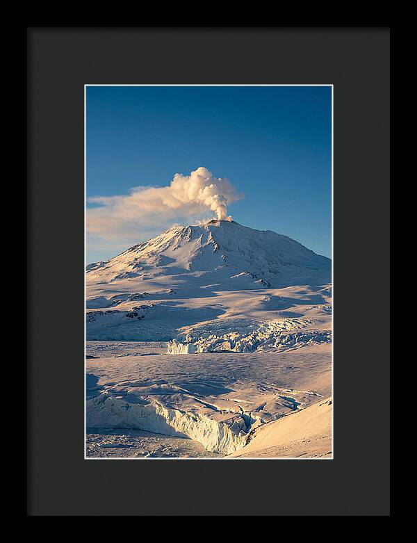 Mount Erebus Erupting In Antarctica