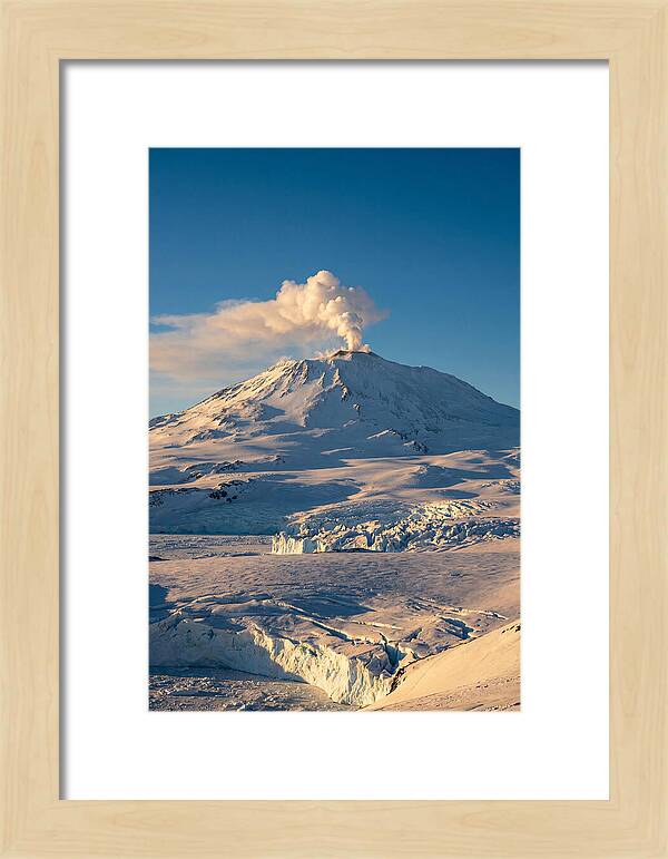 Mount Erebus Erupting In Antarctica