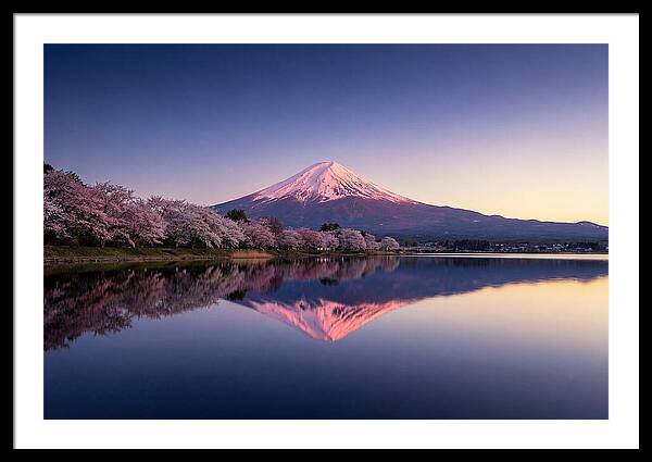 Mount Fuji At Sunrise