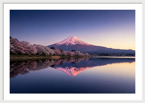 Mount Fuji At Sunrise