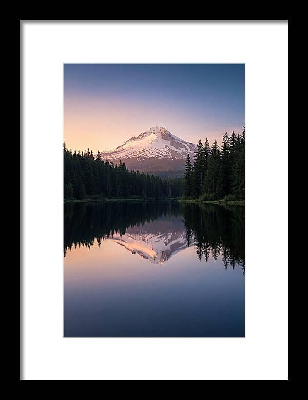 Mount Hood Reflected In Mirror Lake