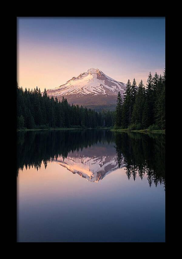 Mount Hood Reflected In Mirror Lake
