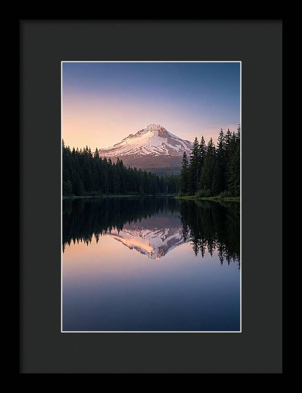 Mount Hood Reflected In Mirror Lake