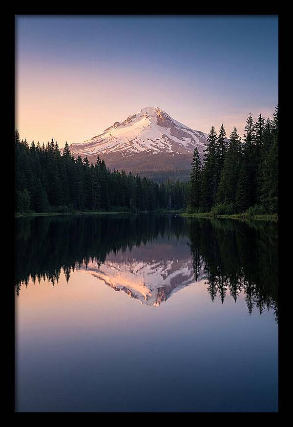 Mount Hood Reflected In Mirror Lake