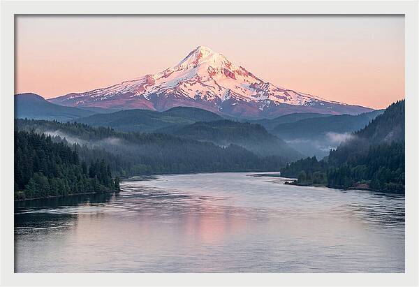 Mount Hood Reflected In Serenity