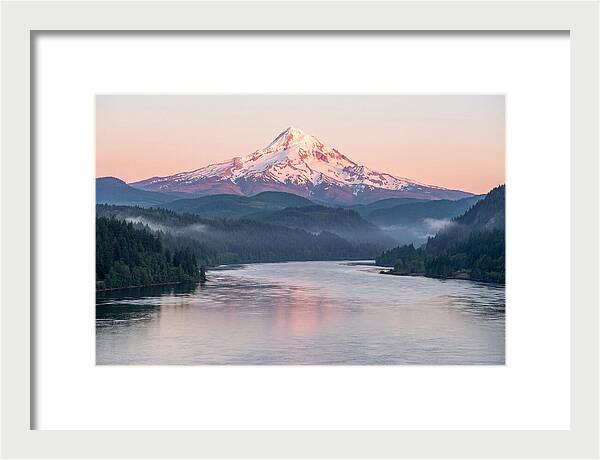 Mount Hood Reflected In Serenity
