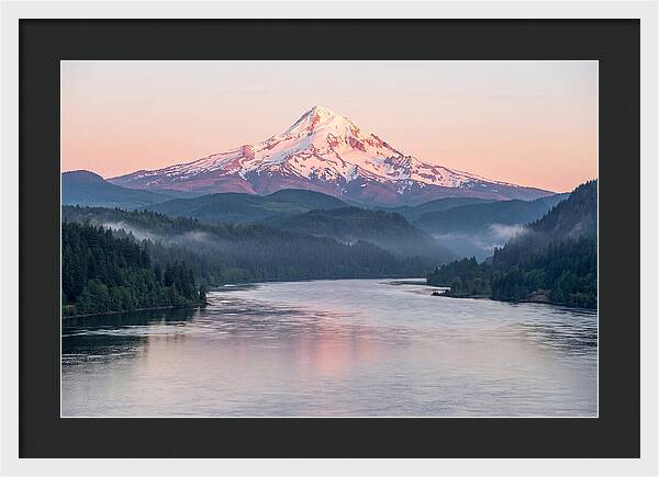 Mount Hood Reflected In Serenity