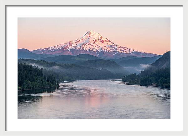 Mount Hood Reflected In Serenity