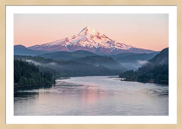 Mount Hood Reflected In Serenity