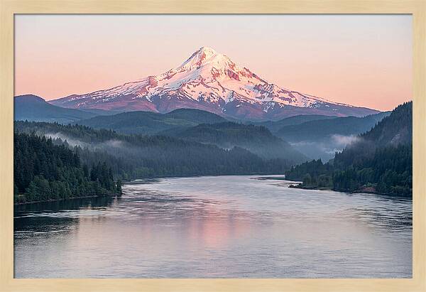 Mount Hood Reflected In Serenity
