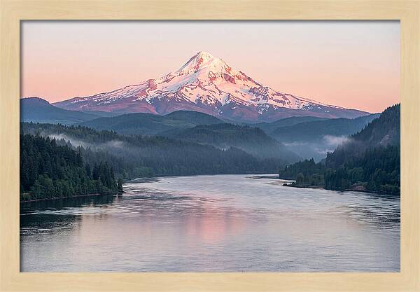 Mount Hood Reflected In Serenity