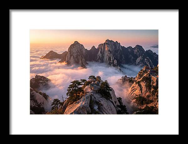 Mount Hua At Sunrise