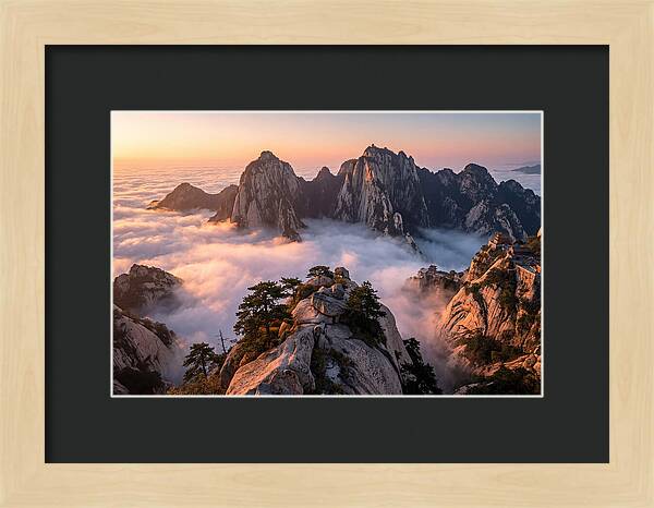 Mount Hua At Sunrise