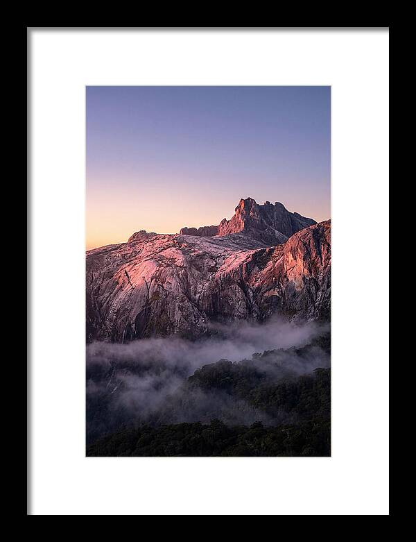 Mount Kinabalu At Sunrise