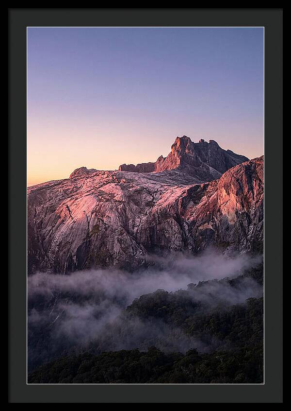 Mount Kinabalu At Sunrise