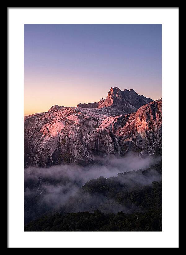 Mount Kinabalu At Sunrise