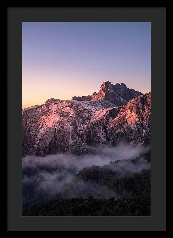 Mount Kinabalu At Sunrise