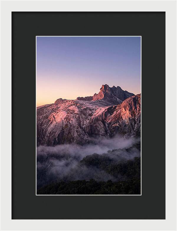 Mount Kinabalu At Sunrise