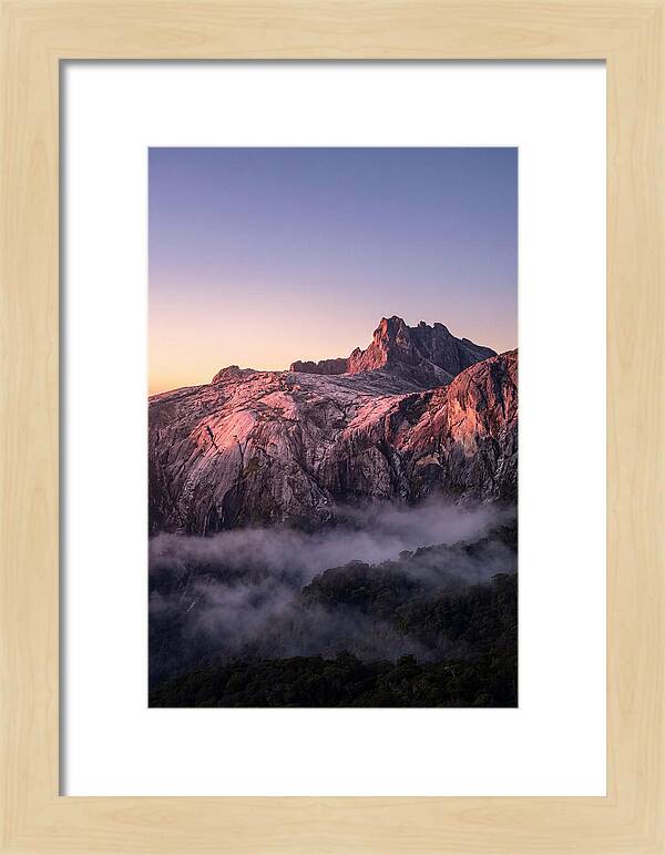Mount Kinabalu At Sunrise